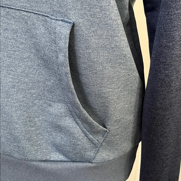 💗Youths Unisex NWOT Converse Two-Tone Blue Hoodie - Picture 15 of 17